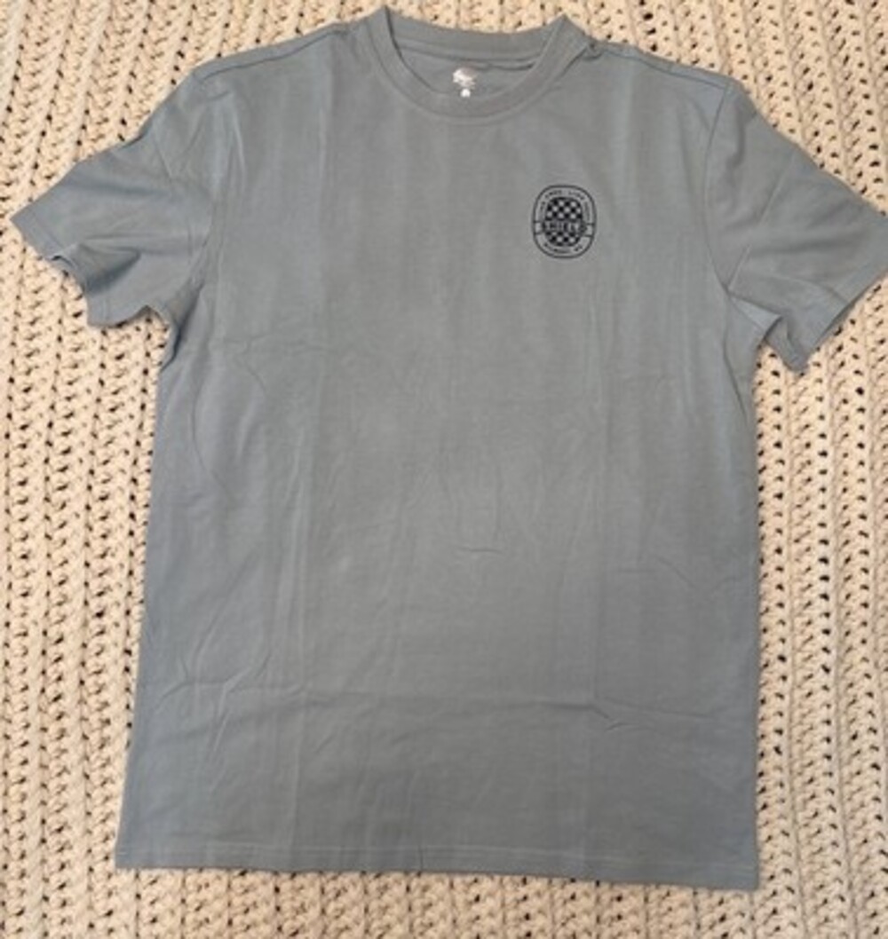 Ecoshield Live Free Live Fast T Shirt Graphic Print Men’s S 100% Cotton Lt Blue
